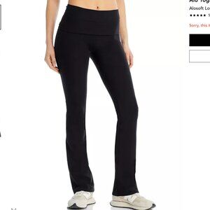 Alo Foldover Bootcut Leggings